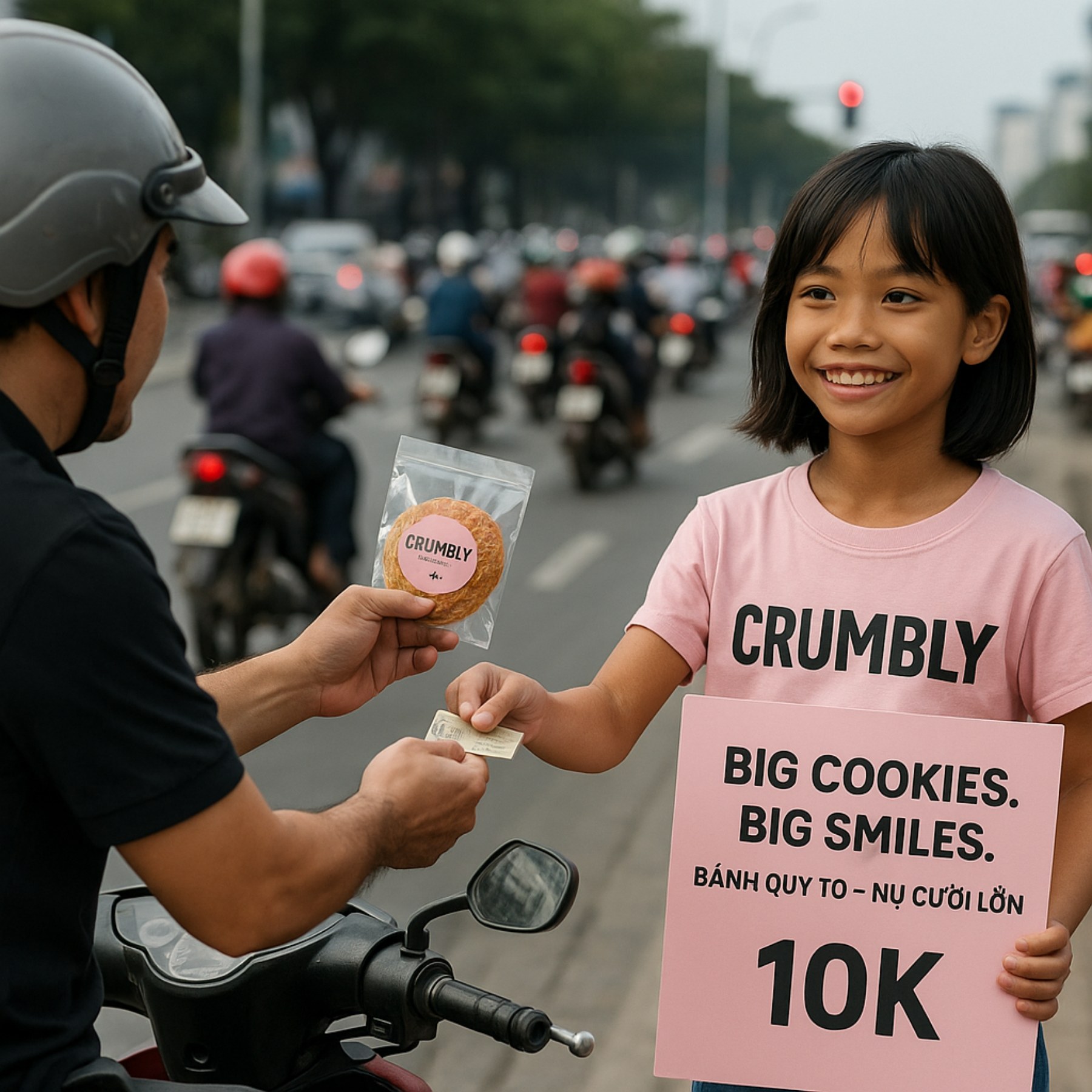 CRUMBLY Cookie Seller